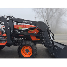 Комплект трактор Hinomoto HM-275 (навантажувач+навісний екскаватор)